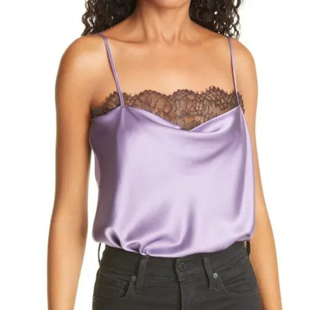 CAMI NYC The Romy Bodysuit in Thistle size XS NWT